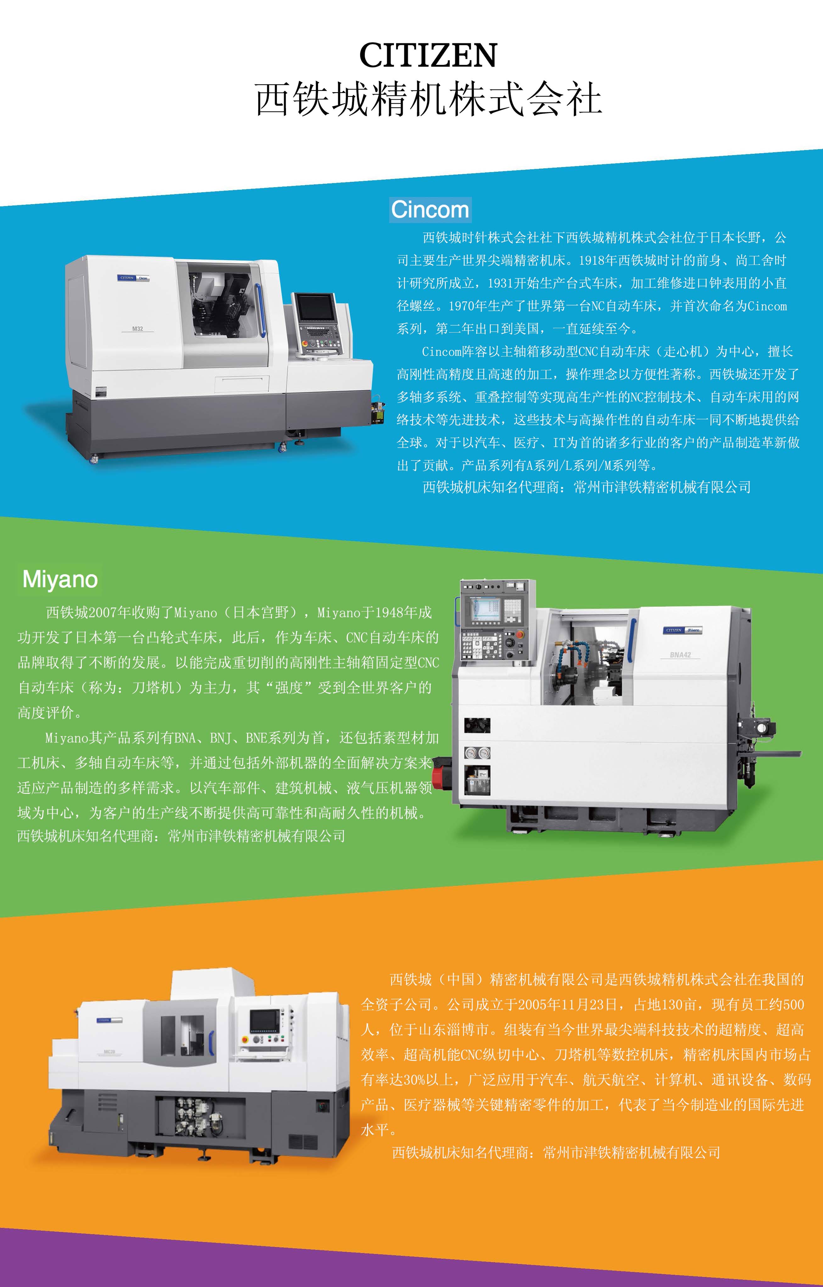 西鐵城機(jī)床精機(jī)